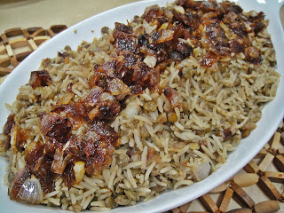 brown basmati rice with lentils and chicken recipe