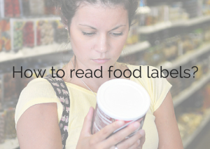 learn how to read food labels workshop